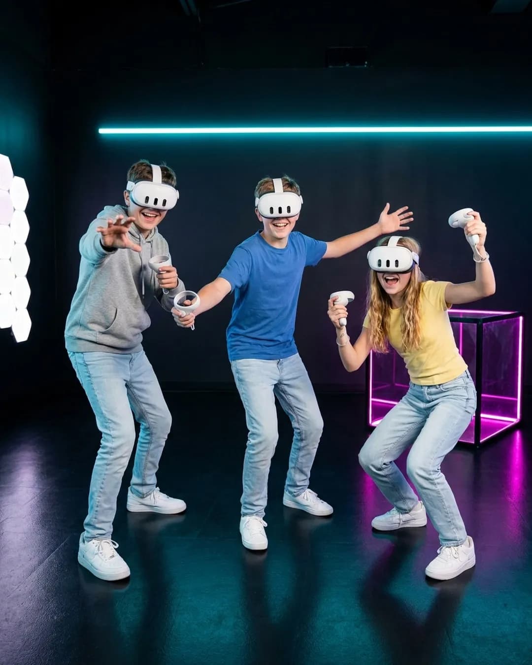 Лазертаг VR в клубе VIRTU — командный шутер, геймплей #10