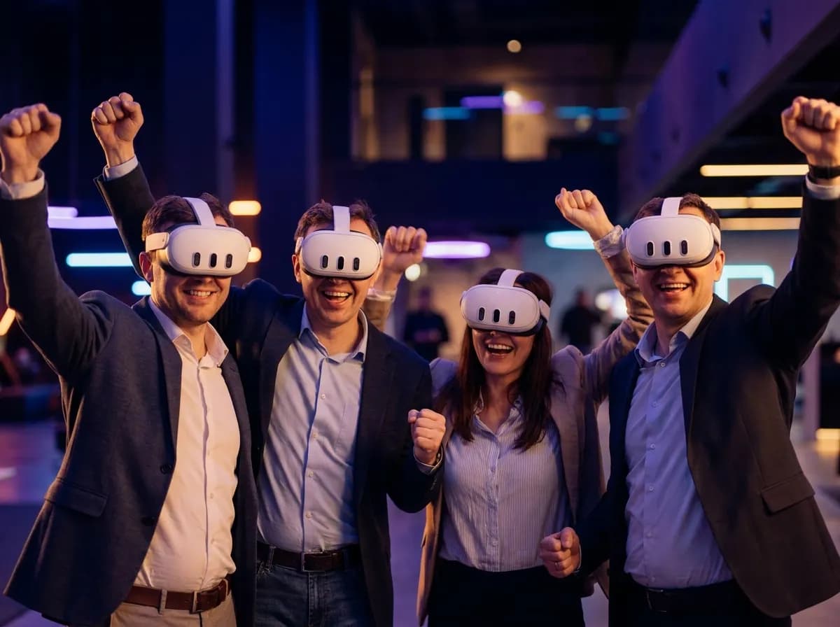 Корпоратив в VR в клубе VIRTU — команда, тимбилдинг #2