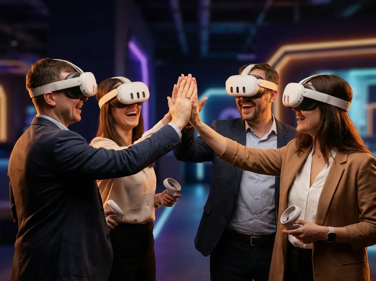 Корпоратив в VR в клубе VIRTU — команда, тимбилдинг #3