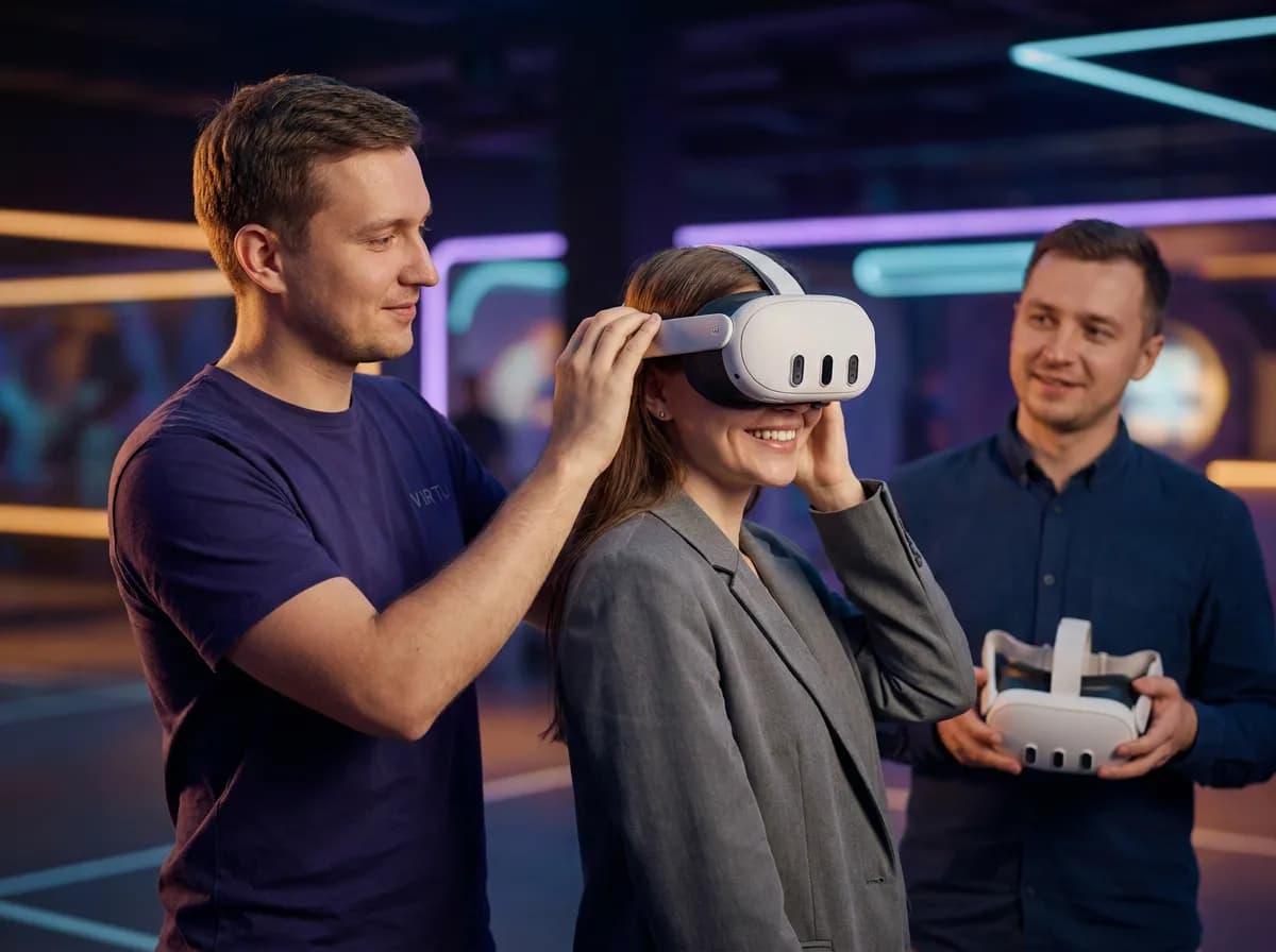 Корпоратив в VR в клубе VIRTU — команда, тимбилдинг #4