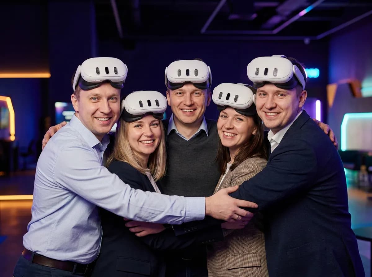 Корпоратив в VR в клубе VIRTU — команда, тимбилдинг #5