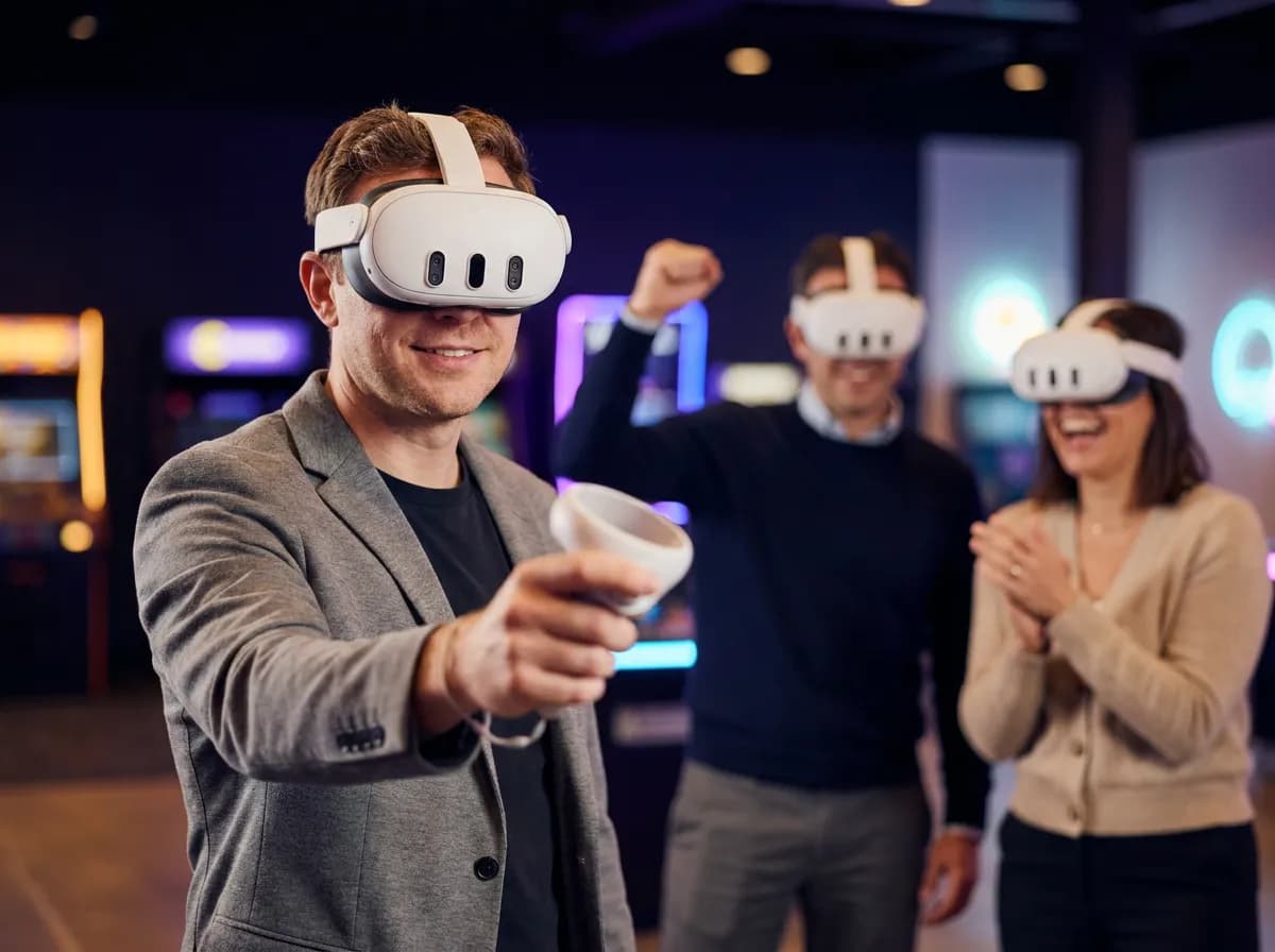 Корпоратив в VR в клубе VIRTU — команда, тимбилдинг #8