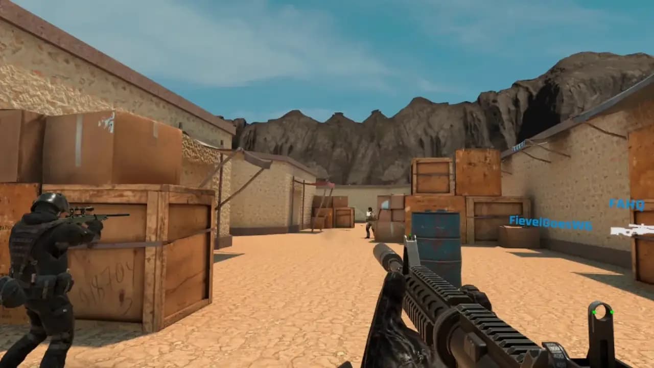 Кадр 3 из VR-игры «Aim XR»