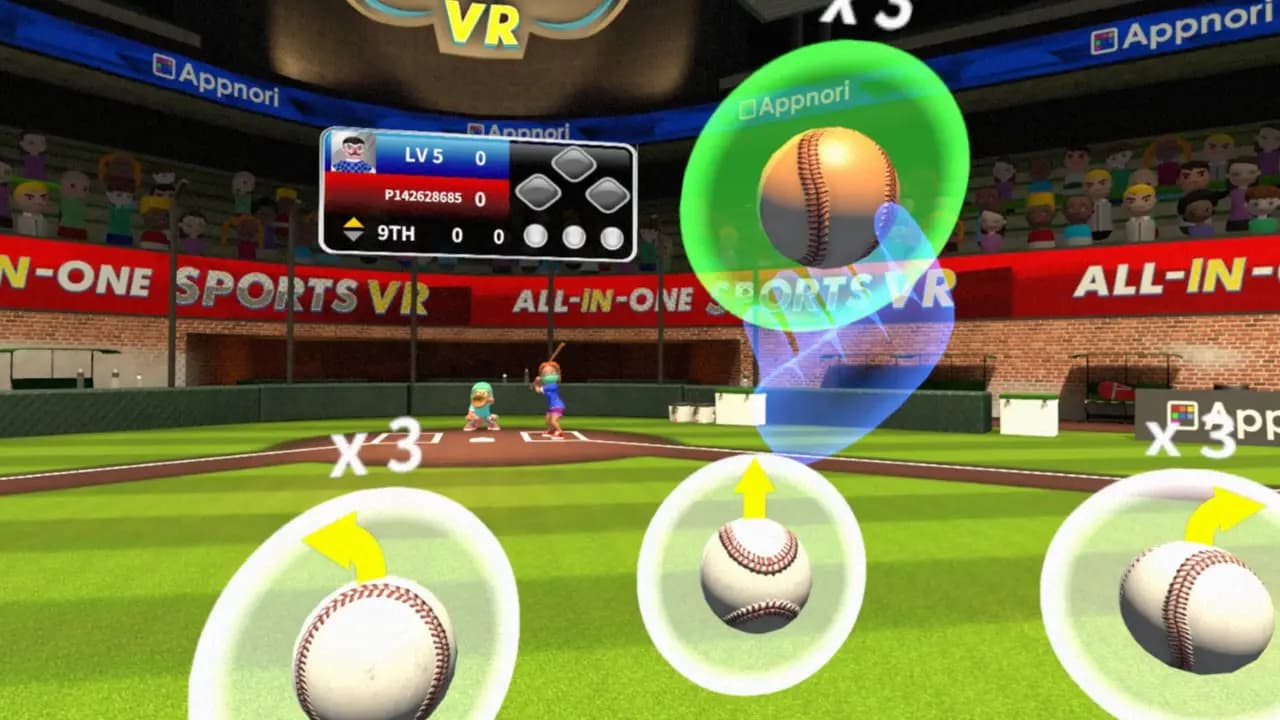 Кадр 5 из VR-игры «All-In-One Sports VR»