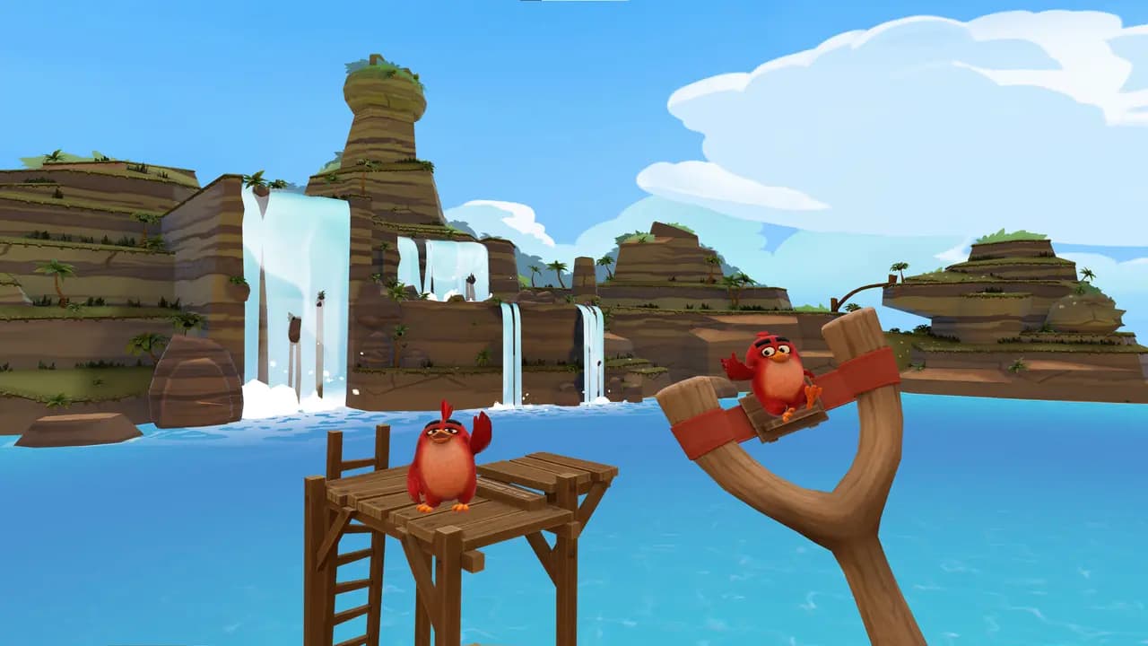 Кадр 2 из VR-игры «Angry Birds VR: Isle of Pigs»