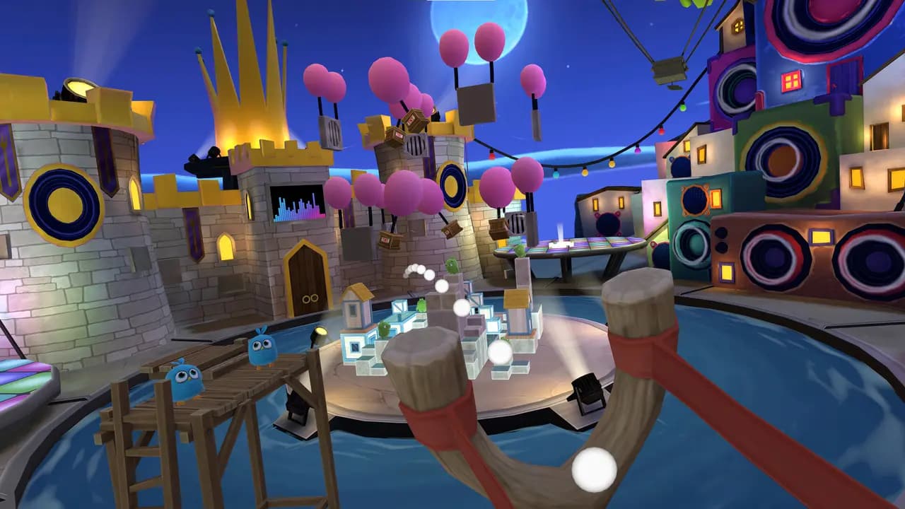 Кадр 3 из VR-игры «Angry Birds VR: Isle of Pigs»
