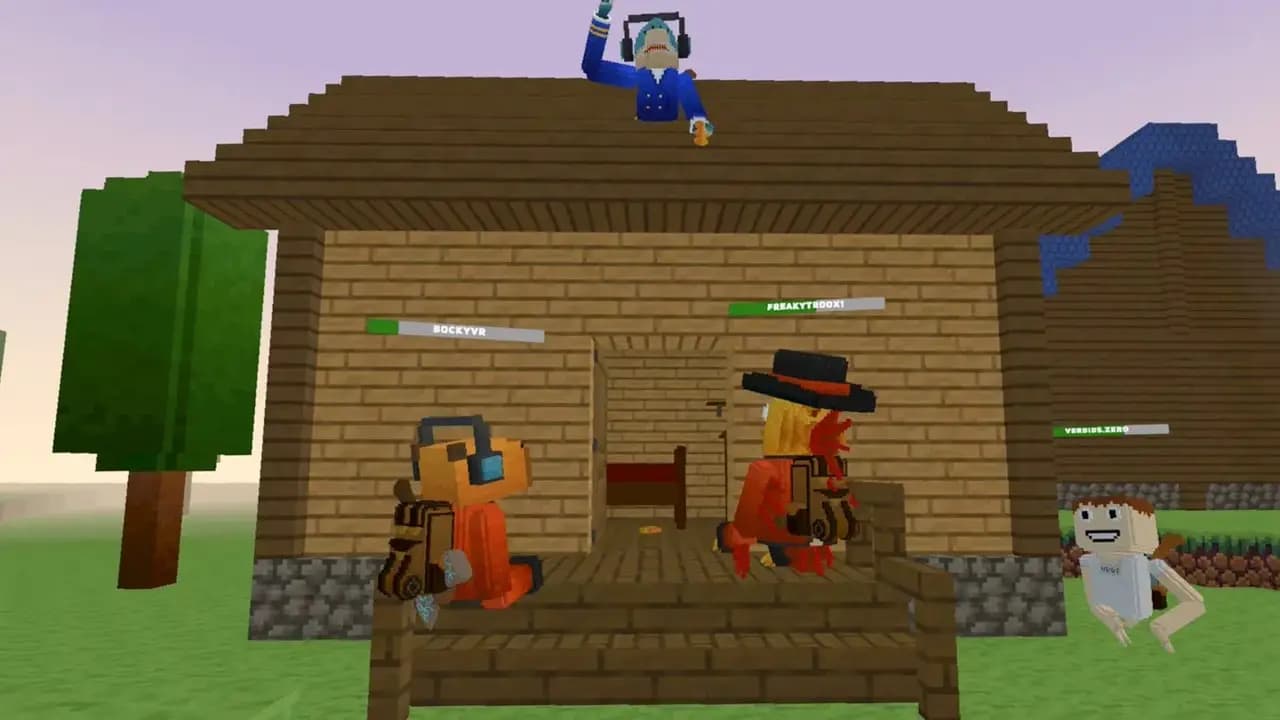 Кадр 1 из VR-игры «Animal Blocks»