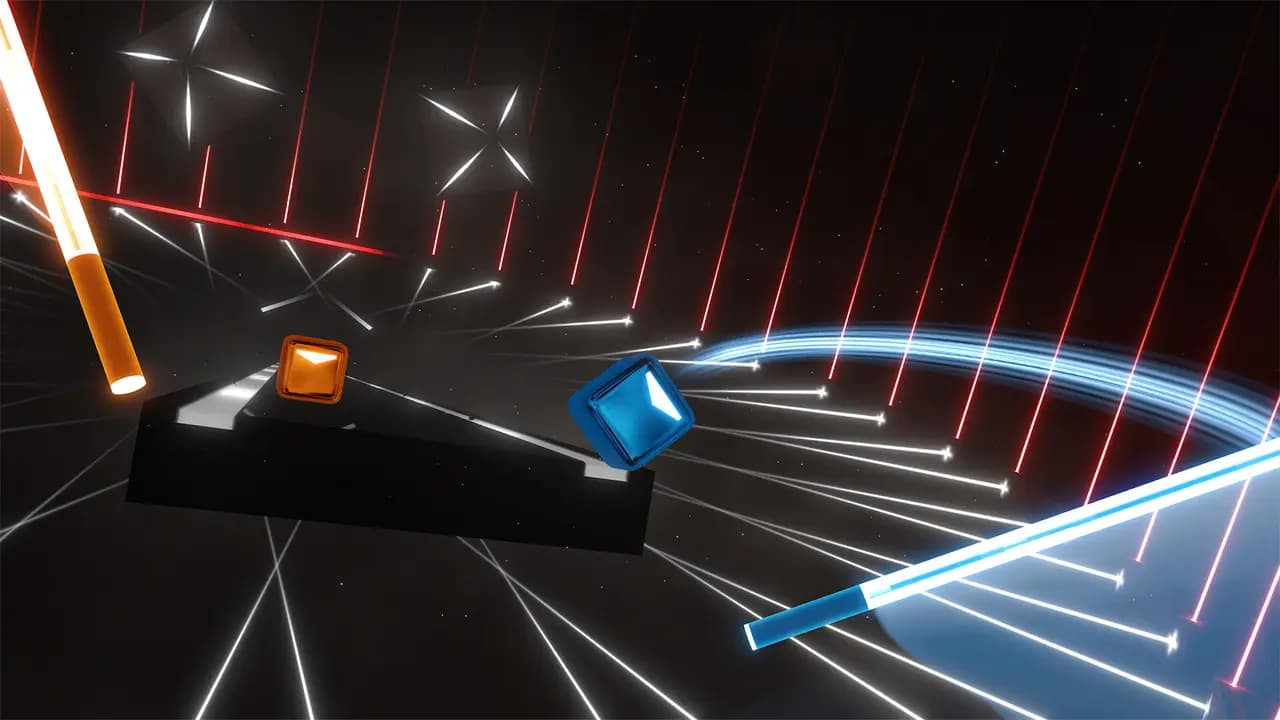 Кадр 3 из VR-игры «Beat Saber»