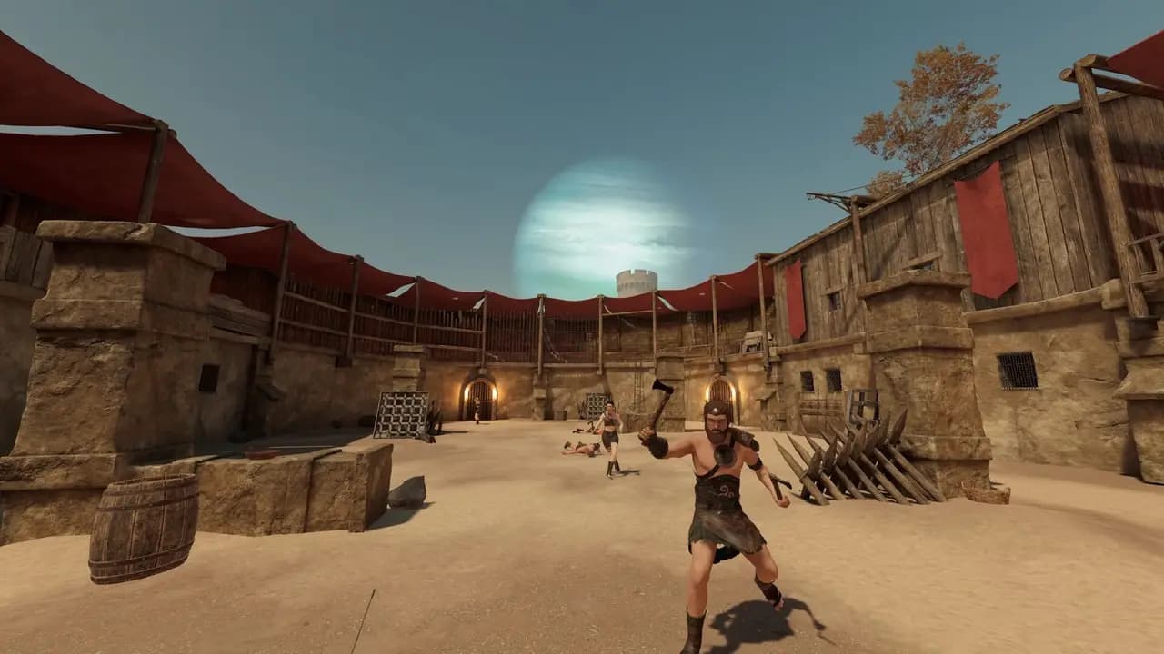 Кадр 1 из VR-игры «Blade and Sorcery»